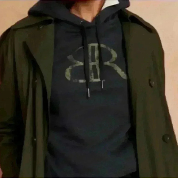 Banana Republic Logo Hoodie Sweatshirt - Picture 8 of 12